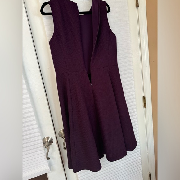 Beautiful Lauren Ralph Lauren Tweed Plum Dress. - Picture 2 of 7